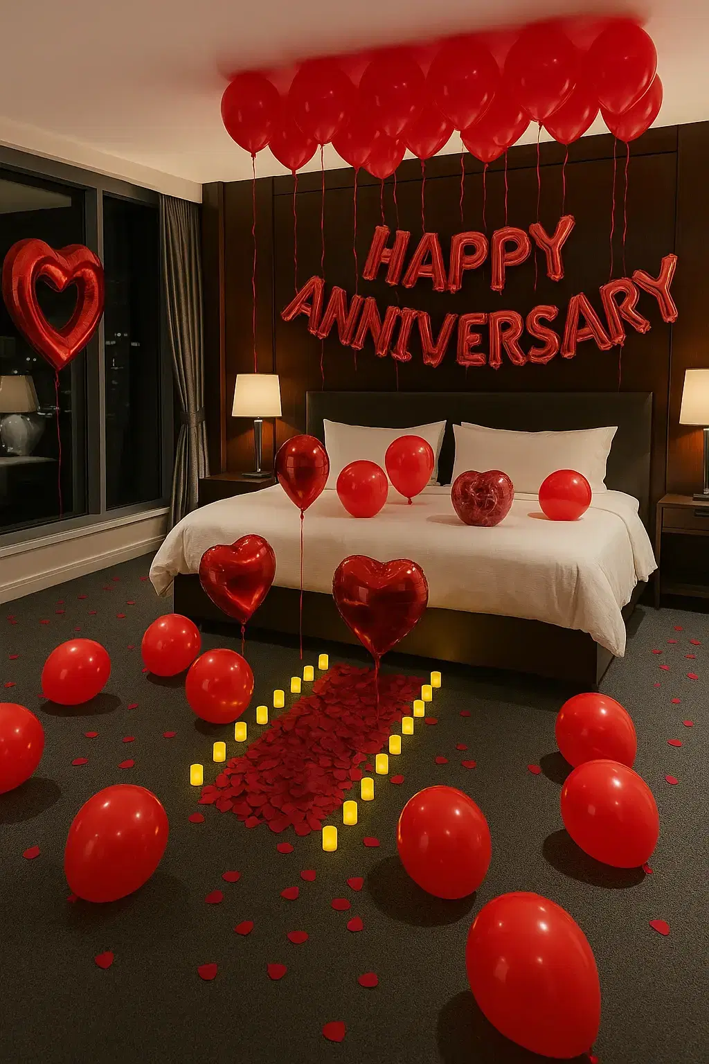 Simple Anniversary Arrangement